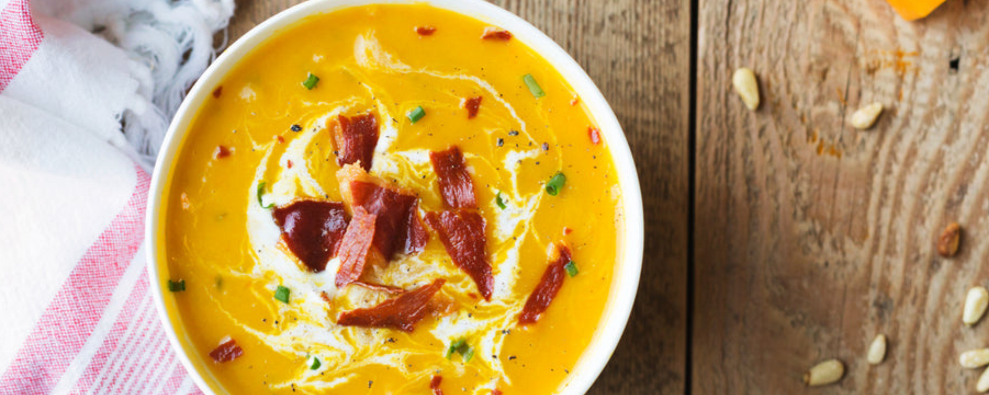 Roasted Root Vegetable Soup with a Winter Warmer Twist